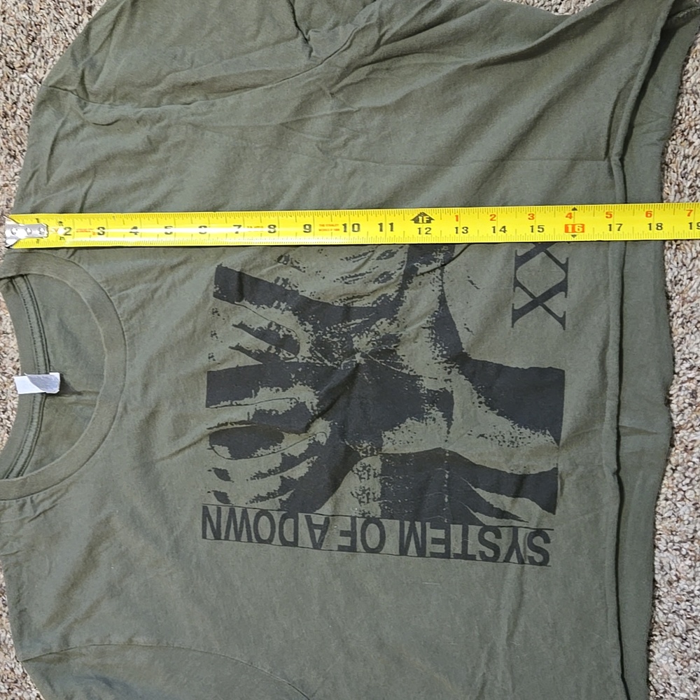 System Of A Down Cropped T-Shirt - Picture 2 of 3